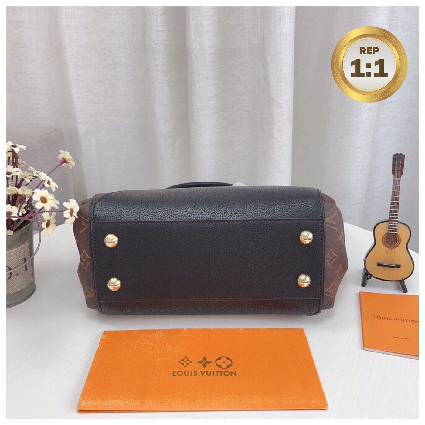 [REP 1:1] Louis Vuitton Kimono Tote Bag Brown For Women 39cm